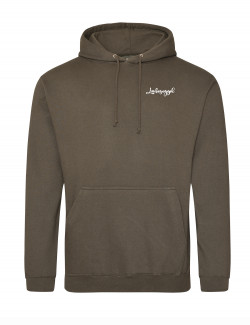 HOODIE "Lumbeseggel" oliv