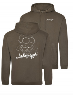 HOODIE "Lumbeseggel" oliv