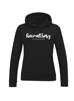 MÄDEL-HOODIE "heimatherz"-Logo-Print