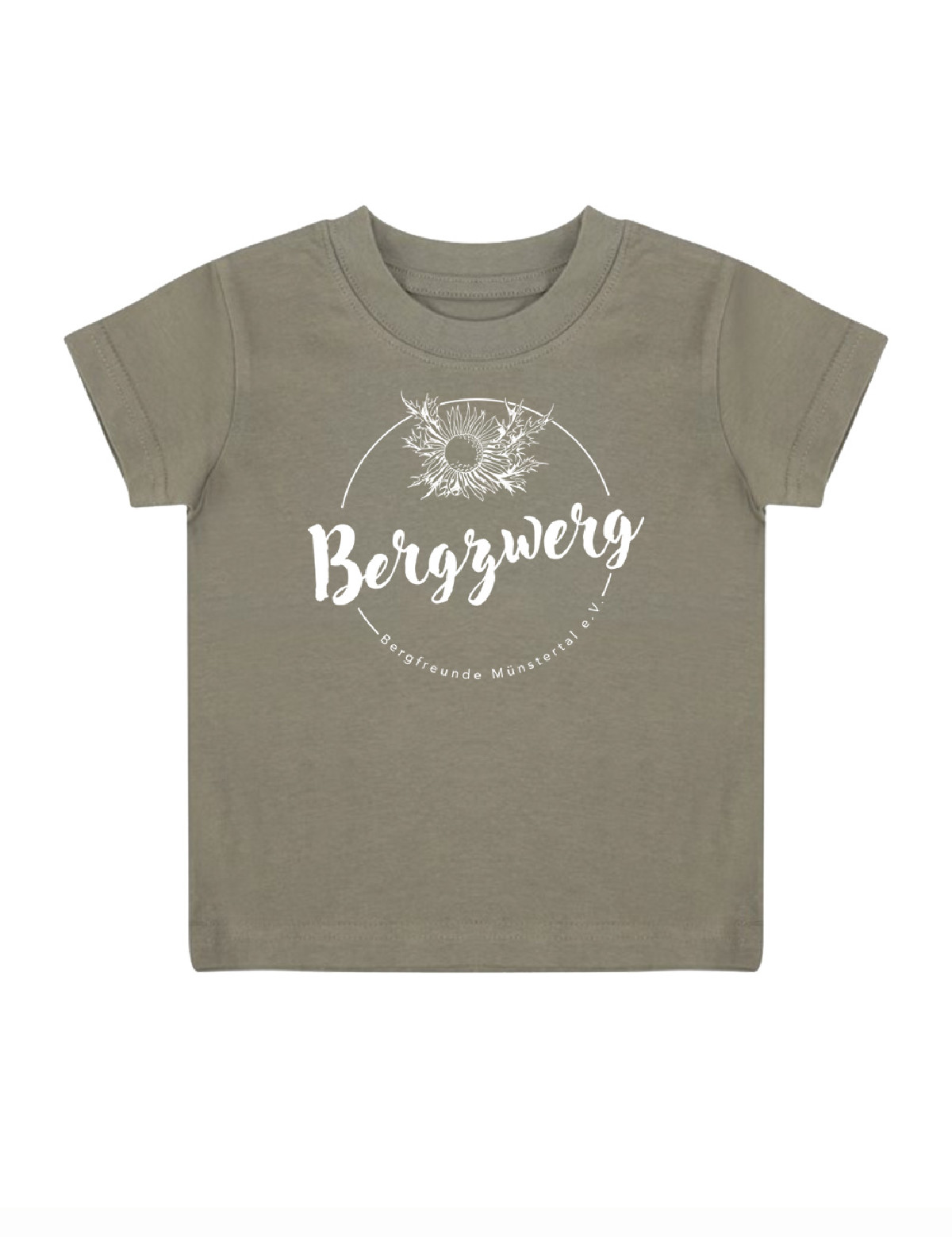 KIDS-SHIRT "Bergzwerg" | grün