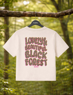 MÄDEL-SHIRT "Leo Black Forest"