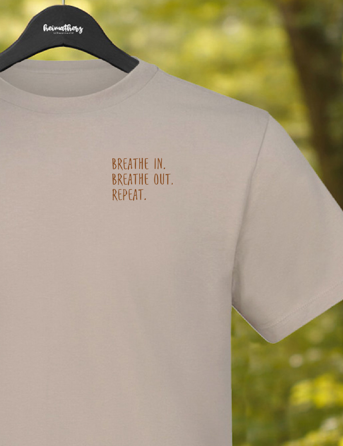 T-SHIRT "Breathe In" | naturstein