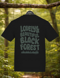 T-SHIRT "Black Forest" | schwarz