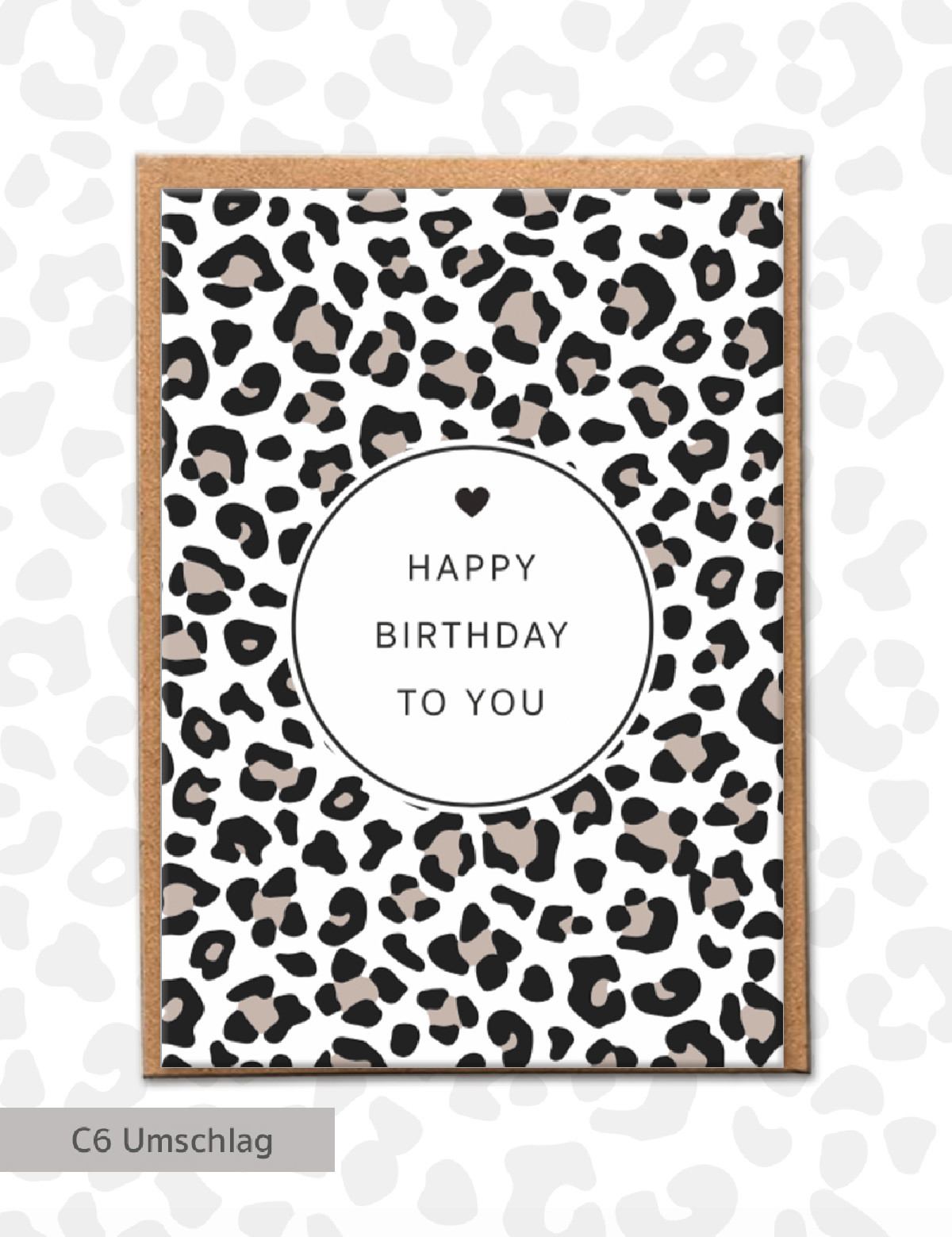 Postkarte "Happy Birthday"
