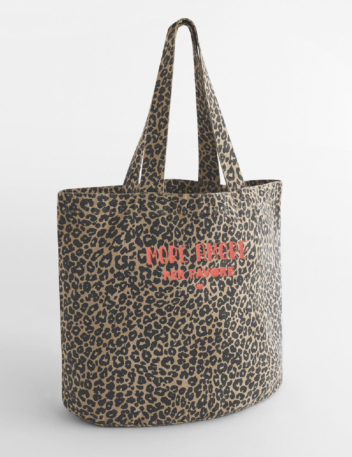 Leoprint-Shopper "More Amore"